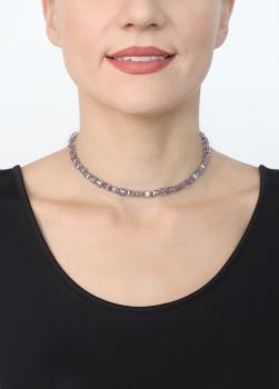 dark lila iris - Cubes - Halskette von Konplott